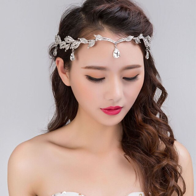  Alloy Headbands / Headwear with Floral 1pc Wedding / Special Occasion Headpiece