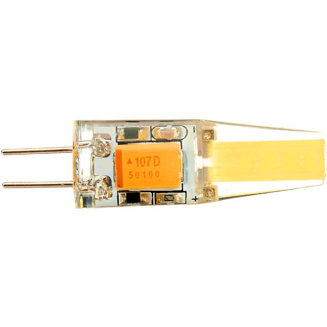  1pc 4 W 2-pins LED-lampen 250-350 lm G4 T 2 LED-kralen COB Decoratief Warm wit Koel wit Natuurlijk wit 12 V 24 V / 1 stuks / RoHs
