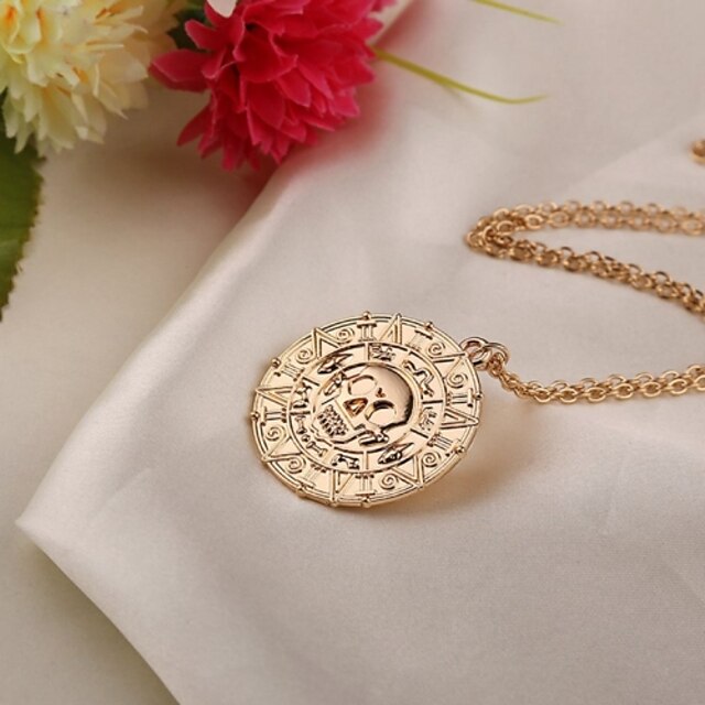  Women's Pendant Necklace Alloy Screen Color Necklace Jewelry For