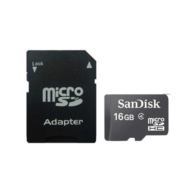  SanDisk 16 GB Micro SD kártya TF kártya Memóriakártya Class4