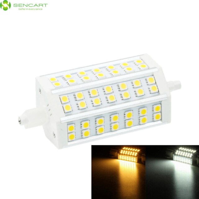  SENCART 1pc 10 W 800-1000 lm R7S 42 LED Beads SMD 5060 Dimmable Warm White Cold White 85-265 V / 1 pc