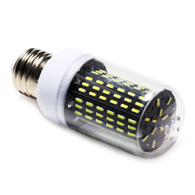  9 W LED-kornpærer 3000-6000 lm E14 E26 / E27 T 138 LED perler SMD 4014 Varm hvit Naturlig hvit 220-240 V