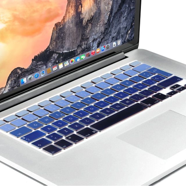  spaniolă European pielea versiune silicon capac tastatură pentru MacBook Air de 13.3, MacBook Pro cu retina 13 15 17