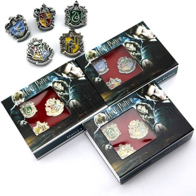  Witch More Accessories Men's Women's Movie Cosplay Golden / Silver / Gray More Accessories Badge Brooch Halloween New Year Alloy