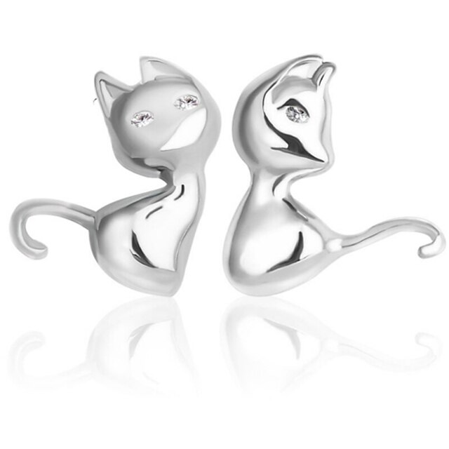  Herrn / Damen Ohrstecker - Sterling Silber Für Hochzeit / Party / Alltag