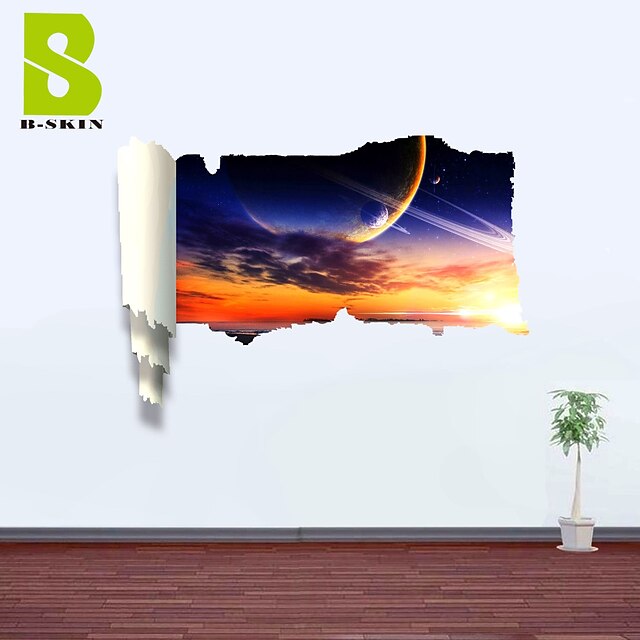  3D Wall Stickers Wall Decals, Wonders of The Universe Decor Vinyl Wall Stickers