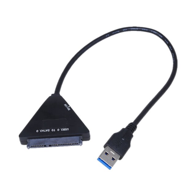  cwxuan® USB 3.0 σε SATA 7 + 15 pin 2,5 εξωτερικών καλώδιο προσαρμογέα 