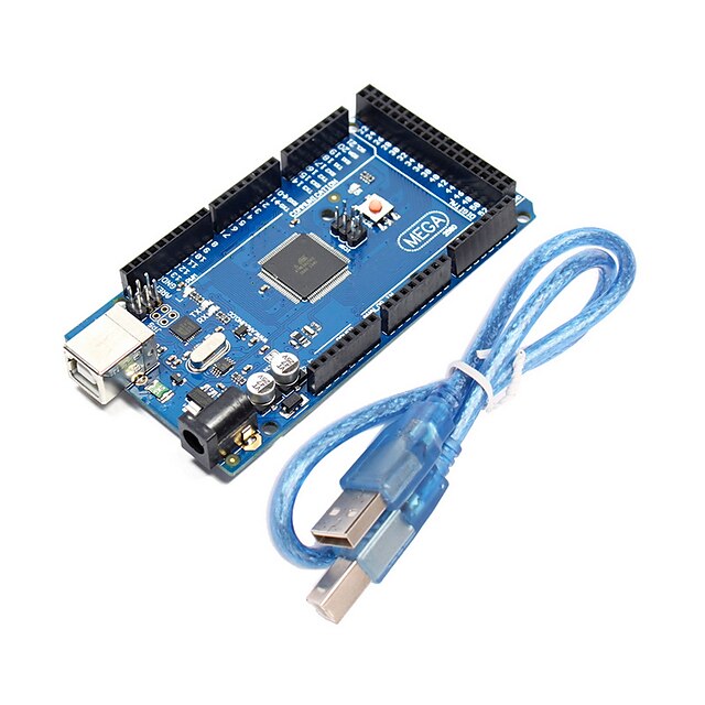  Improved Funduino Mega 2560 R3 Module  for (For Arduino) (Compatible with Official (For Arduino) Mega 2560 R3) 