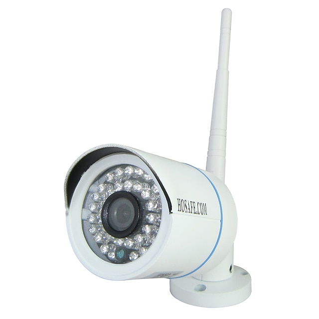  hosafe® 9320 drahtlose Outdoor-HD 1080p IP-Kamera mit Onvif, H.264, Bewegungserkennung, E-Mail-Alarm