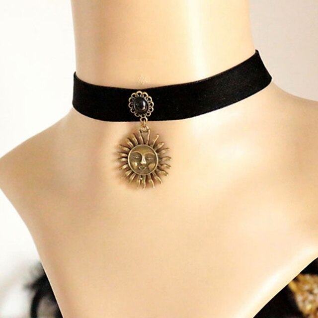  Women's Choker Necklace / Gothic Jewelry - Lace Black Necklace Jewelry For Wedding, Party, Daily