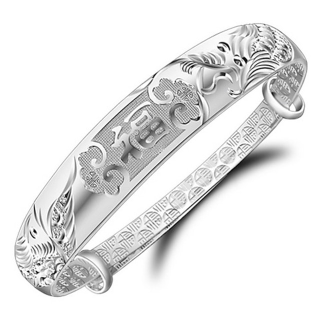  Dames Bangles Uniek ontwerp Modieus Sterling zilver Anderen Sieraden Kerstcadeaus Bruiloft Feest Dagelijks Causaal