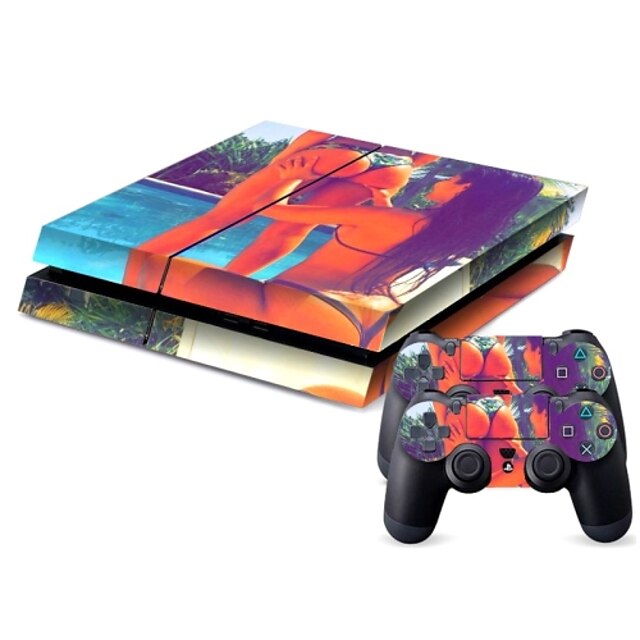  B-SKIN PS4 PS / 2 Bags, Cases and Skins For PS4 ,  Novelty Bags, Cases and Skins PVC(PolyVinyl Chloride) unit