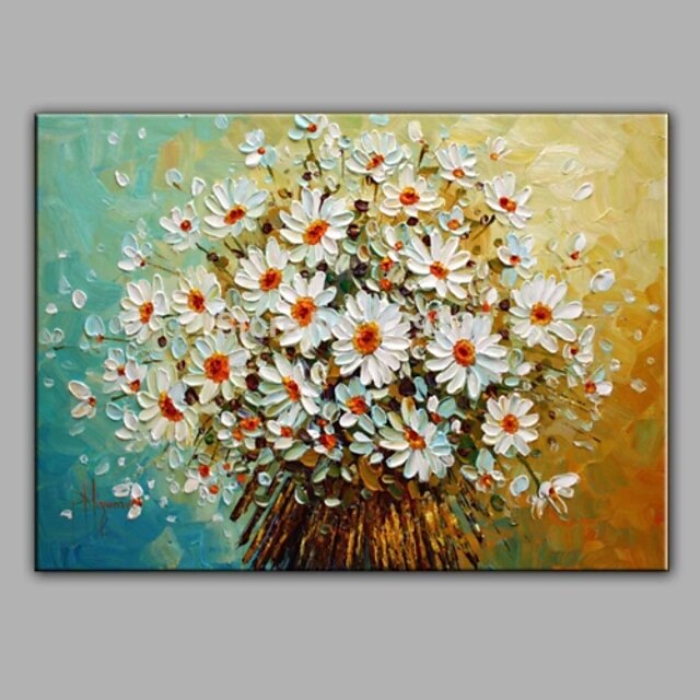  Oil Painting Hand Painted - Still Life Pastoral With Stretched Frame / Stretched Canvas