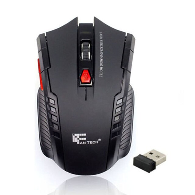  Trådløs Gaming Mouse DPI justerbar 800/1200/2000