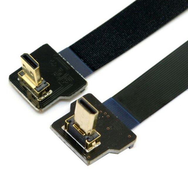  cy® turnup micro HDMI do kabla HDMI micro kładziony FPC dla FPV (0.1m)