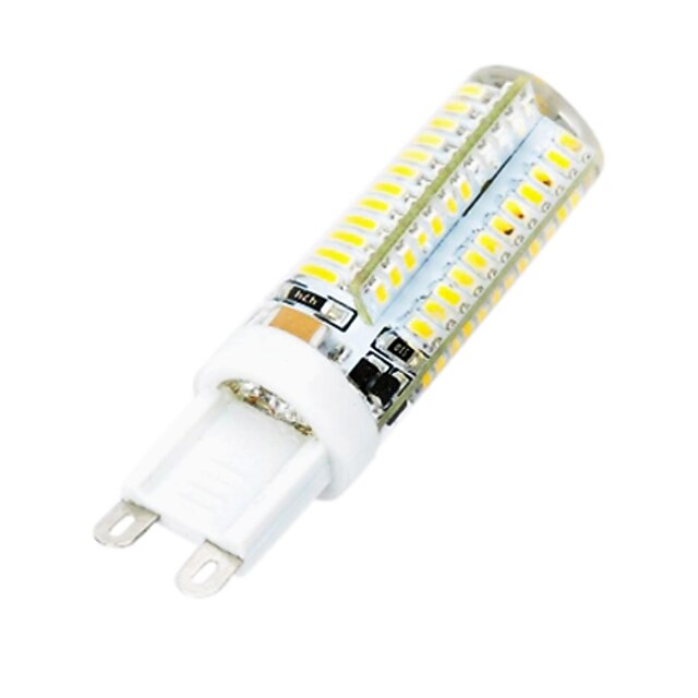  3.5 W LED kukorica izzók 300 lm G9 T 104 LED gyöngyök SMD 3014 Hideg fehér 220-240 V / RoHs