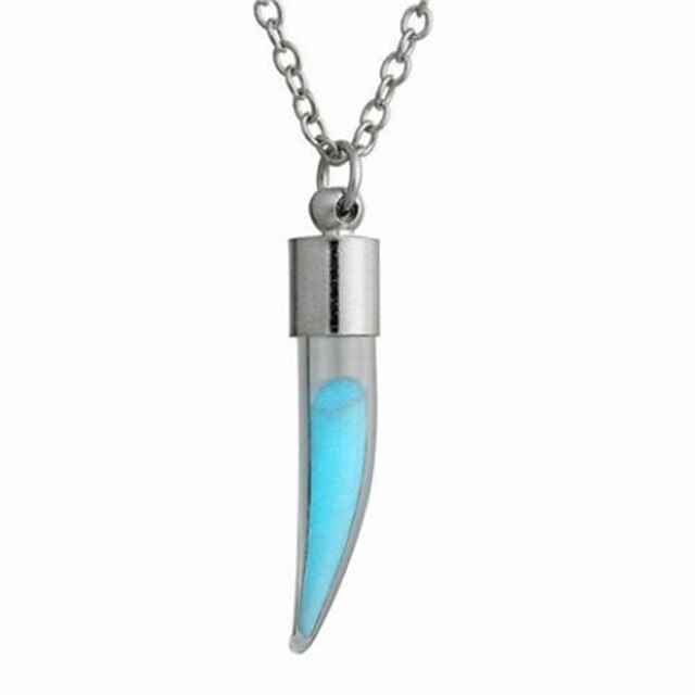  Women's Crystal Pendant Necklace Crystal Pendant Screen Color Necklace Jewelry For Daily