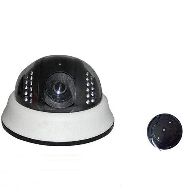  1000 TVL 1/4 CMOS Color IR CUT 3.6 mm Lens Dome CCTV Security Camera Video W41-10