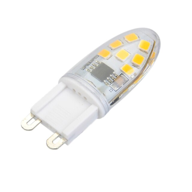  3W 200lm G9 LED Φώτα με 2 pin Χωνευτή εγκατάσταση 14 LED χάντρες SMD 2835 Με ροοστάτη Θερμό Λευκό / Ψυχρό Λευκό 220-240V