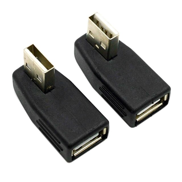  cy® נקבת USB 2.0 למתאם USB לזכר aux (2 יח ')