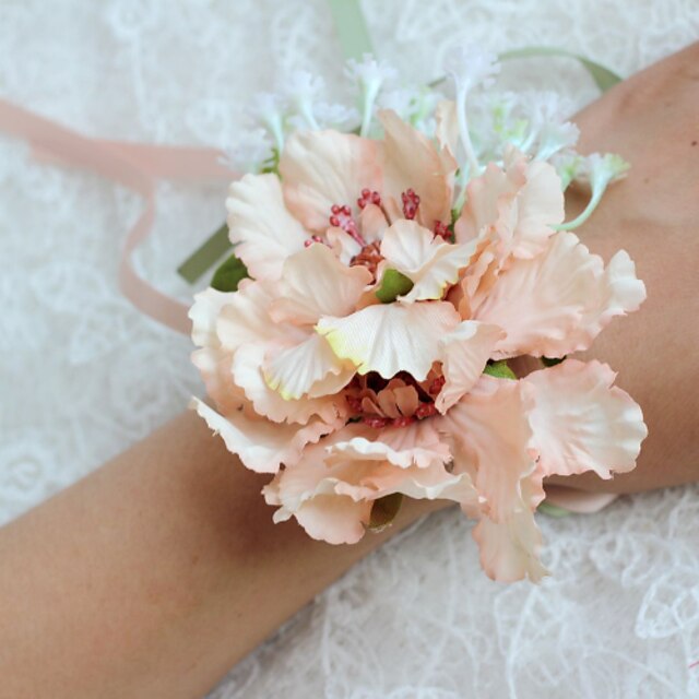  Wedding Flowers Bouquets Wrist Corsages Unique Wedding Décor Others Artificial Flower Wedding Special Occasion Party / Evening Material