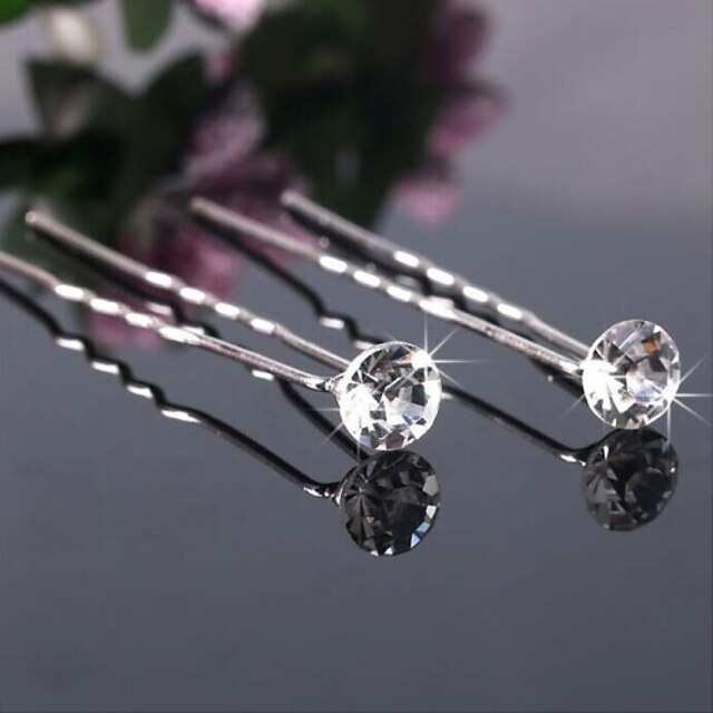  Gorgeous Crystal/Alloy Hairpins (Set of 3)