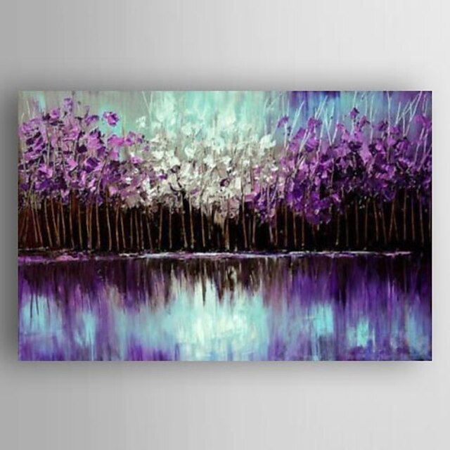  Hand-Painted Landscape Modern Canvas Oil Painting Home Decoration One Panel