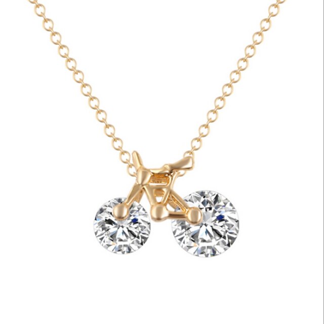  Women's Pendant Necklace Alloy Golden Silver Necklace Jewelry For Wedding Party Daily Casual
