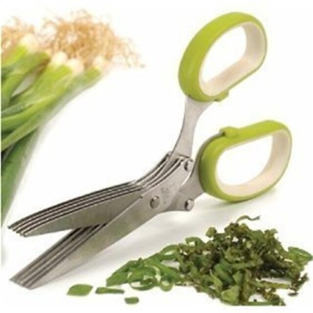  Kitchen Tools Stainless Steel Fruit & Vegetable Tools Multifunction Cutters / Scissor Vegetable 1pc