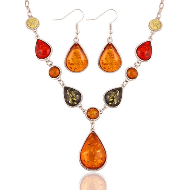  Astor Women's Fashion Jewelry Set Crstal Rhinestone Necklace and Earrings