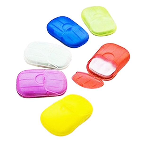  Creative Plastic Waterproof Portable Soap Dish for Travel Storage