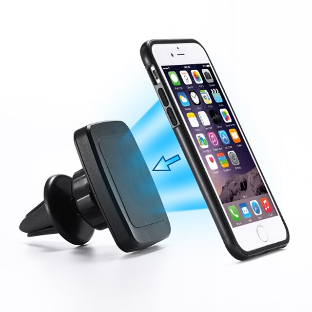  Car iPhone 6 Plus / iPhone 6 / iPhone 5S Mount Stand Holder Magnetic iPhone 6 Plus / iPhone 6 / iPhone 5S Plastic Holder