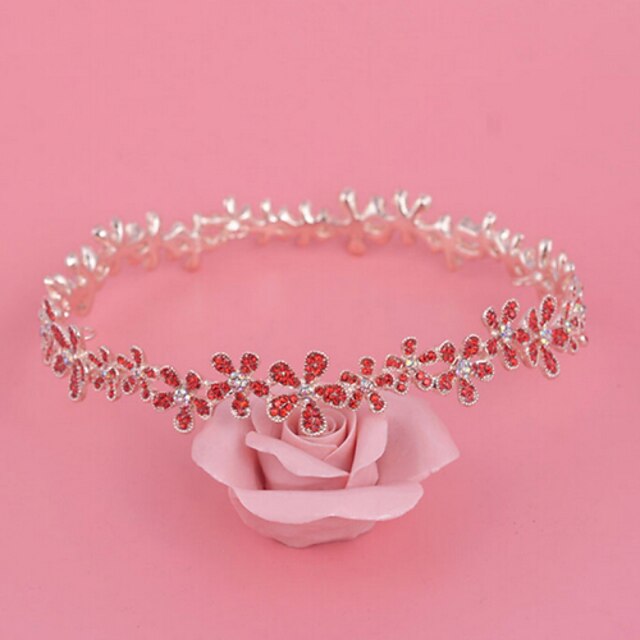  Rhinestone Alloy Tiaras Headbands Headpiece Classical Feminine Style