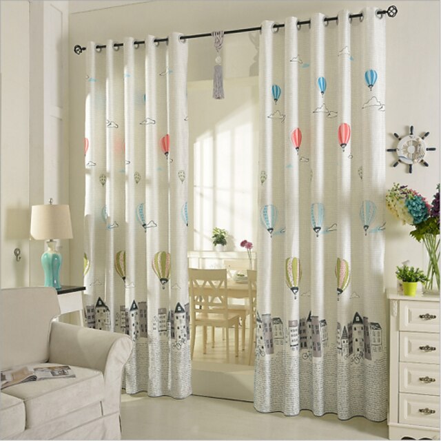  Custom Made Eco-friendly Curtains Drapes Two Panels / Bedroom