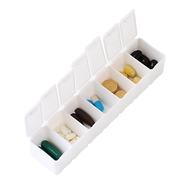  Plastic Inflated Mat Travel Pill Box/Case Portable Travel Accessories for Emergency