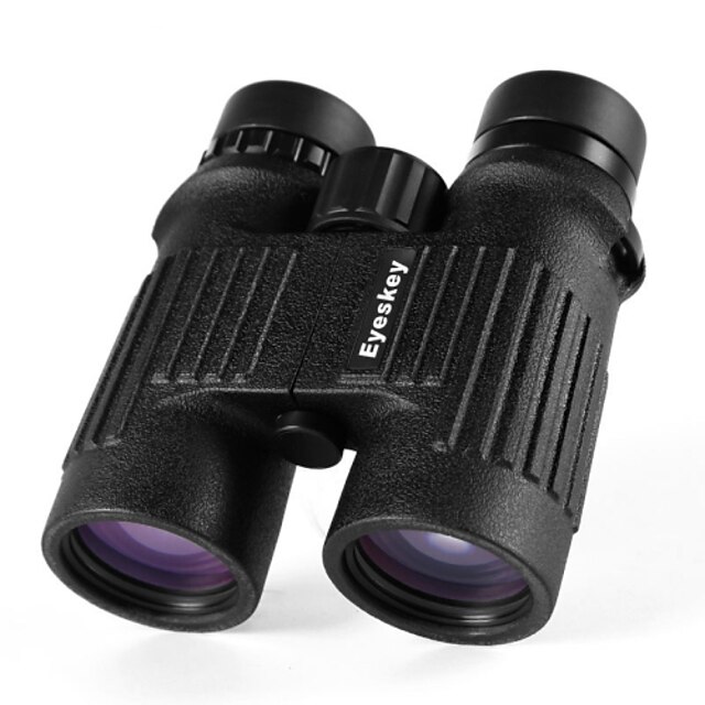  Eyeskey 10 X 42 mm Távcsövek Tető Objektívek Vízálló High Definition Időjárásálló Általános Više premaza BAK4 Night vision Műanyag Gumi / Széles látószög / IPX-8 / Vadászat / Madárfigyelő / Katonai