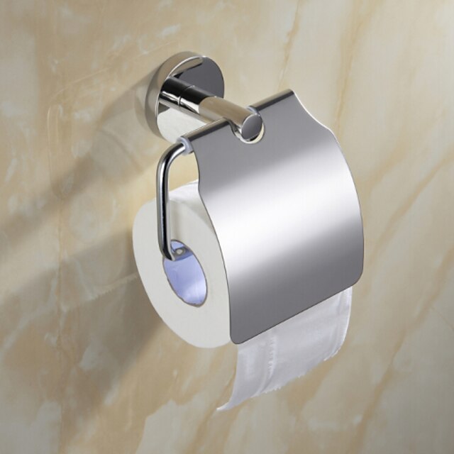  Toilet Paper Holders Contemporary Stainless Steel 1 pc - Hotel bath