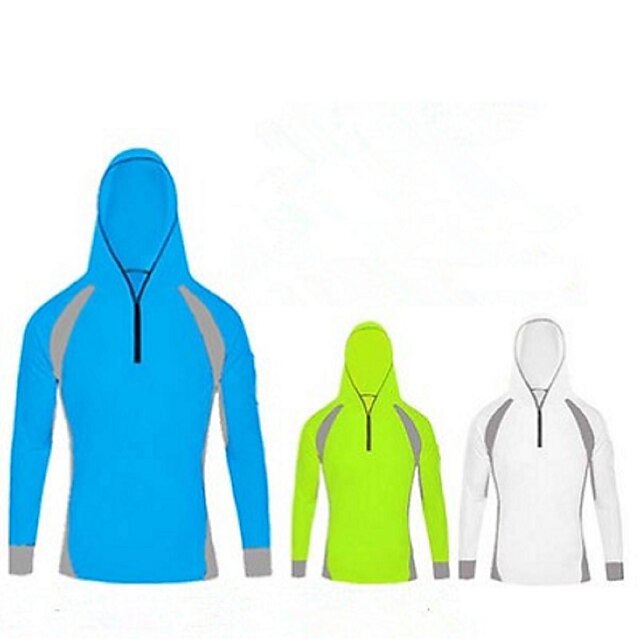  Men's Women's Top Breathable Quick Dry Ultraviolet Resistant Running Camping / Hiking Fishing Indoor Outdoor clothing Performance / Bamboo-carbon Fiber