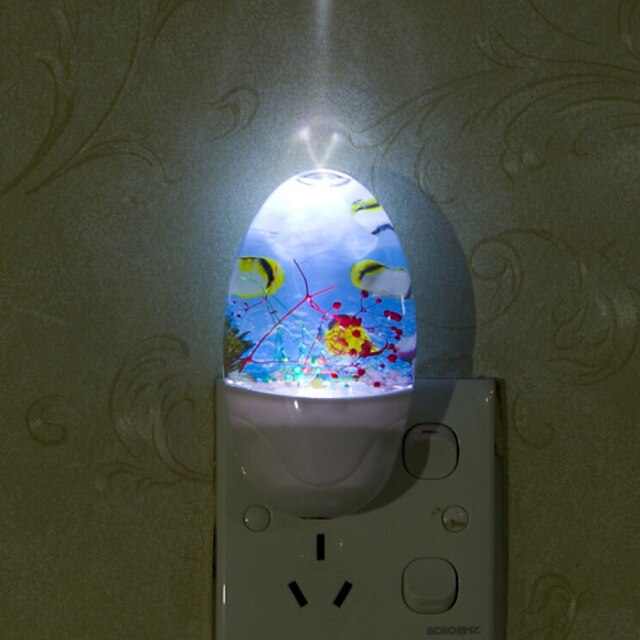  emergencia controlado preciosa luz submarina inteligente mundial llevó luz de noche para la decoración del hogar cuarto de los niños