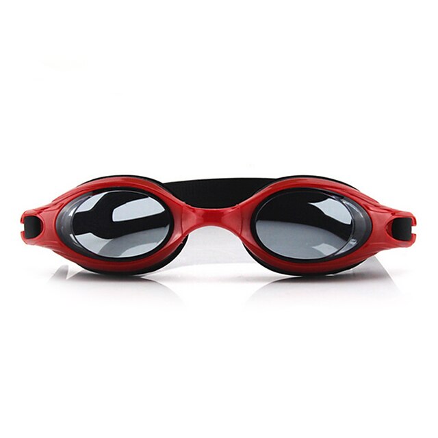  Swimming Goggles Waterproof Anti-Fog Adjustable Size Anti-UV Silica Gel PC Reds Pink Blues Transparent