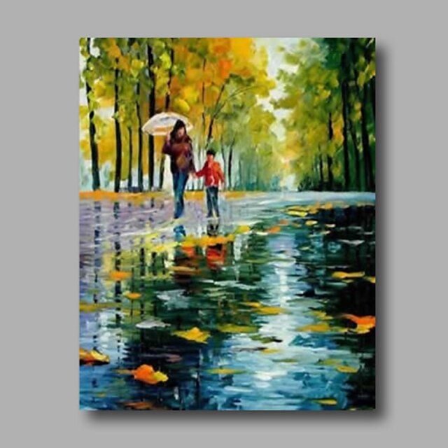 Ready to Hang Stretched Hand-Painted Oil Painting 24