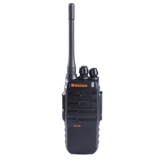  baiston BST-508 professionnel super-puissance étanche 6w antichoc talkie-walkie - noir