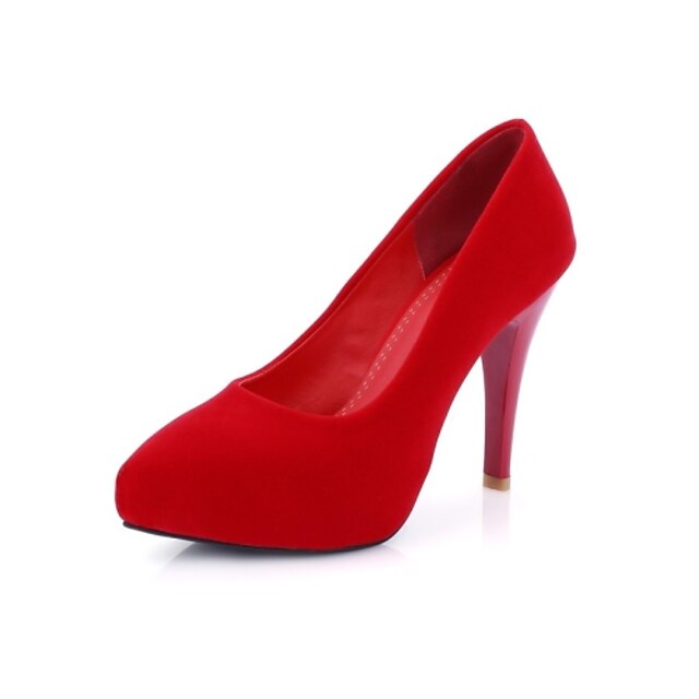  Women's Shoes Leatherette Stiletto Heel Heels Heels Wedding / Office & Career / Party