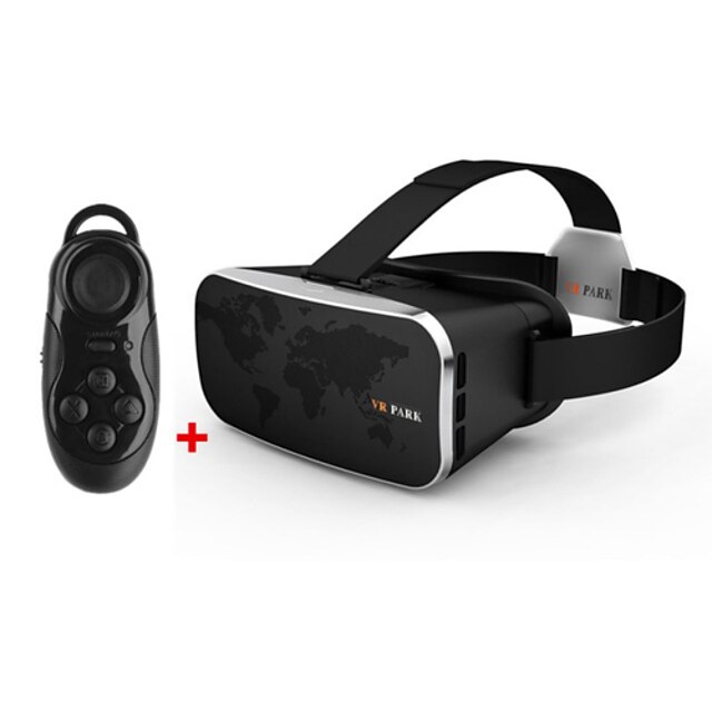  VR Park V3 Virtual Reality 3D Glasses Google Cardboard + Phone Wireless Bluetooth Remote controller