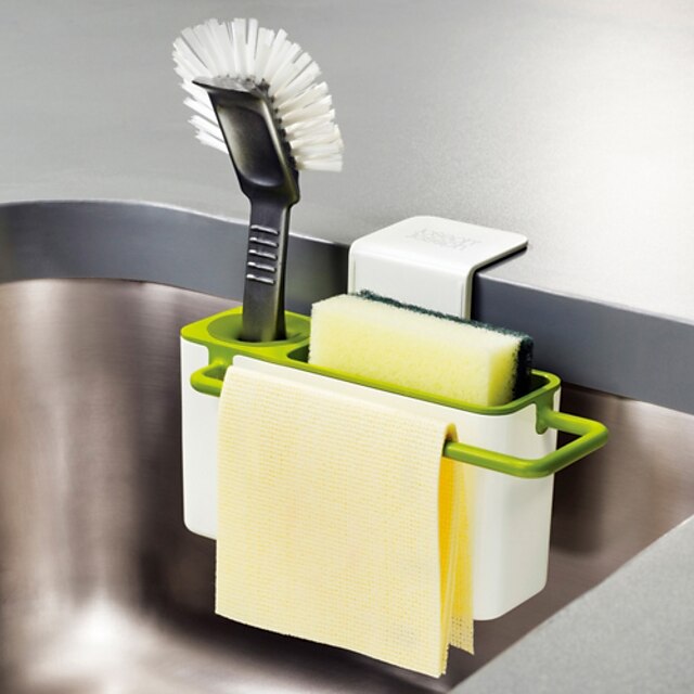  brosse de cuisine éponge évier drainant support de lavage avec ventouse
