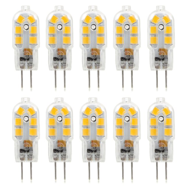 10pcs 3 W LED Bi-pin Lights 250 lm G4 MR11 12 LED Beads SMD 2835 ...
