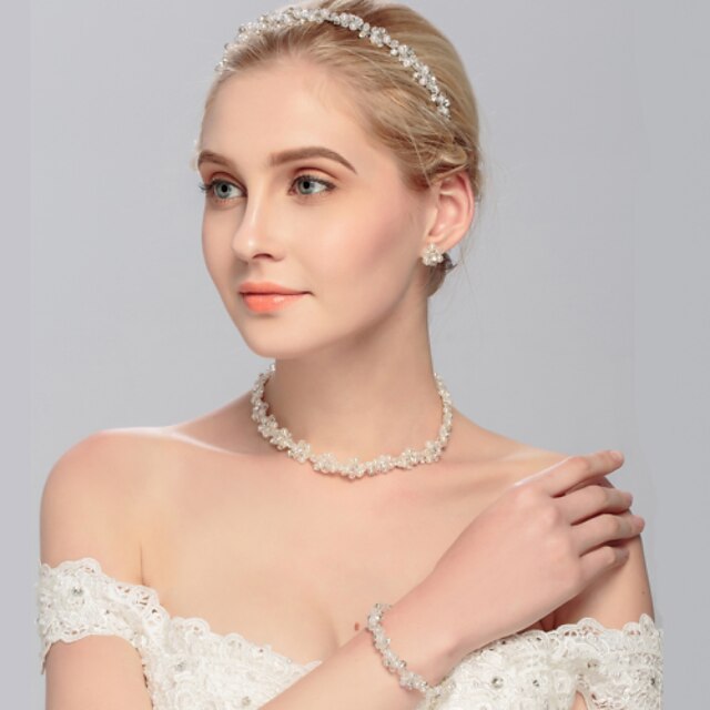  Pearl Headbands 1 Wedding / Special Occasion / Casual Headpiece