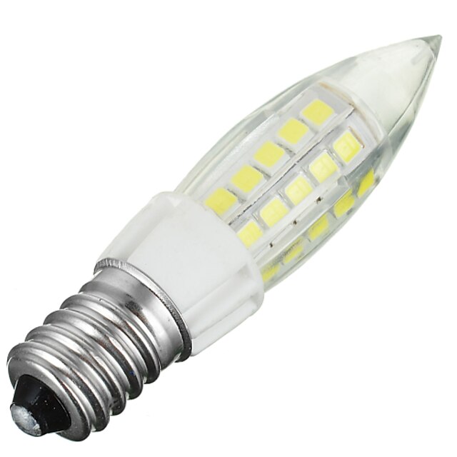  E14 LED Corn Lights B 44 SMD 2835 300-400 lm Cold White 6000-6500 K Decorative AC 220-240 V