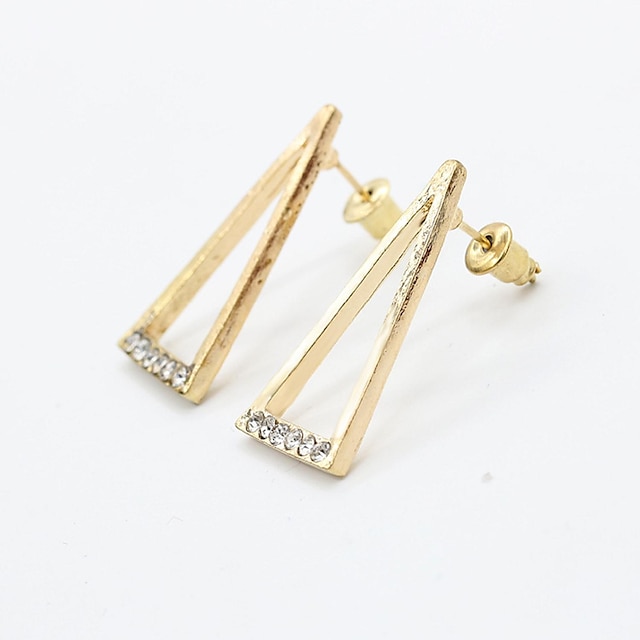  Drop Earrings Platinum Plated Gold Plated Alloy Fashion Gold Silver Jewelry 1set