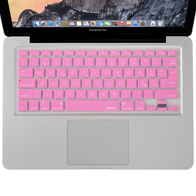  XSKN italienska språket tangentbord täcka silikonhölje för macbook air / MacBook Pro 13 15 17 tums oss / eu version